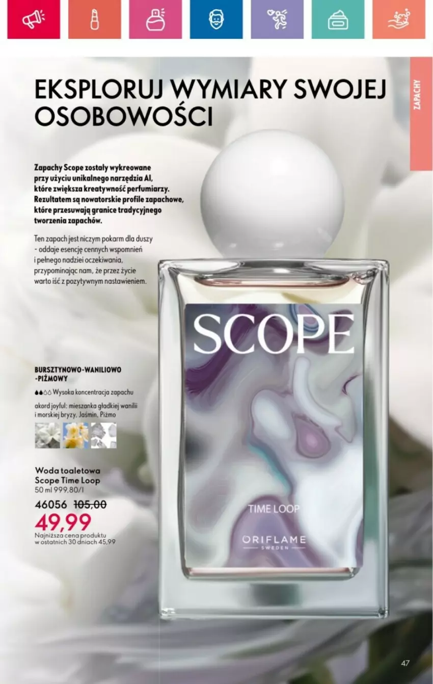 Gazetka promocyjna Oriflame - ważna 19.01 do 08.02.2025 - strona 107 - produkty: Bursztyn, Gra, Perfum, Sok