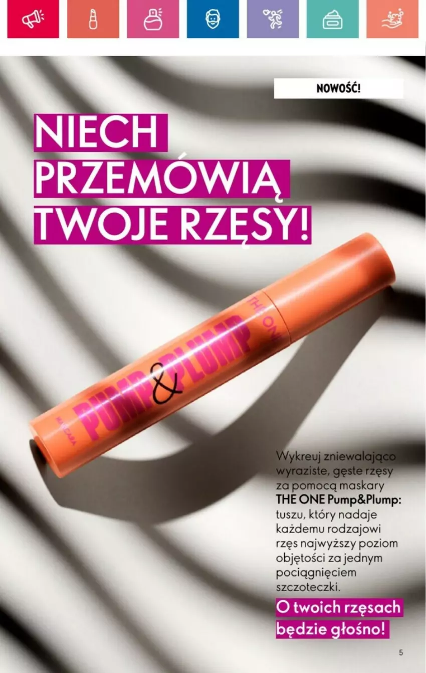 Gazetka promocyjna Oriflame - ważna 19.01 do 08.02.2025 - strona 110 - produkty: Pociąg, The ONE, Tusz