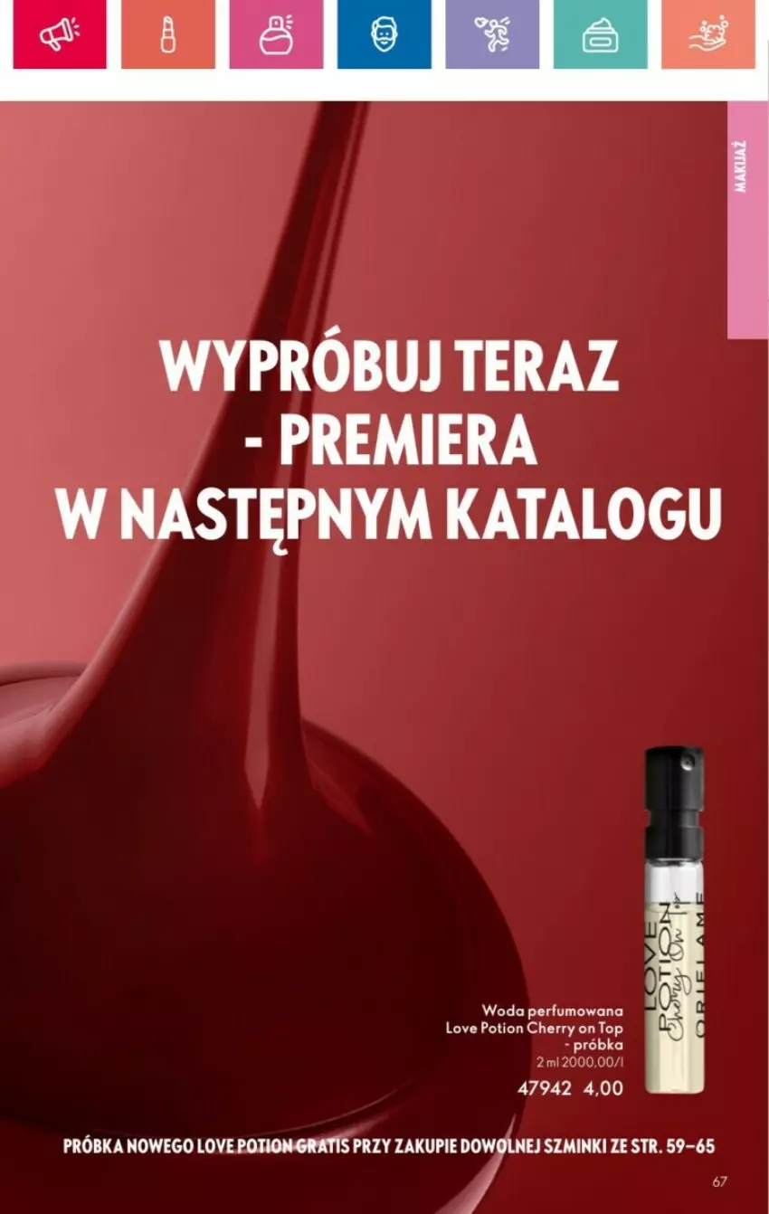 Gazetka promocyjna Oriflame - ważna 19.01 do 08.02.2025 - strona 129 - produkty: Gra, Perfum, Tera, Top, Woda, Woda perfumowana