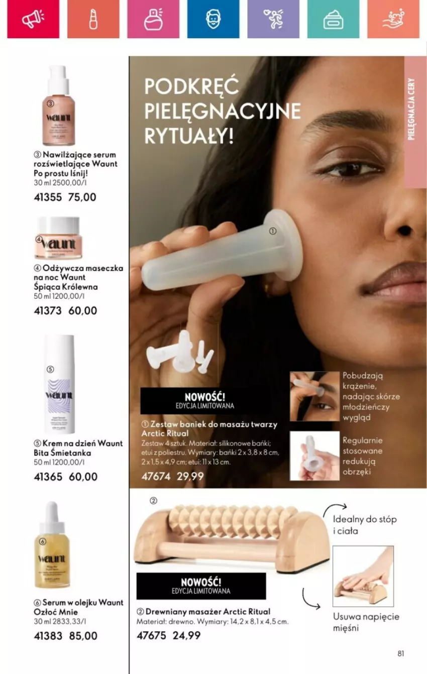 Gazetka promocyjna Oriflame - ważna 19.01 do 08.02.2025 - strona 145 - produkty: Krem na dzień, Masażer, Olej, Rum, Ser, Serum