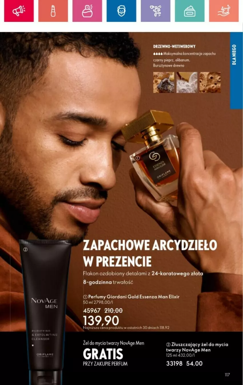 Gazetka promocyjna Oriflame - ważna 19.01 do 08.02.2025 - strona 21 - produkty: Giordani Gold, Gra, NovAge, Perfum