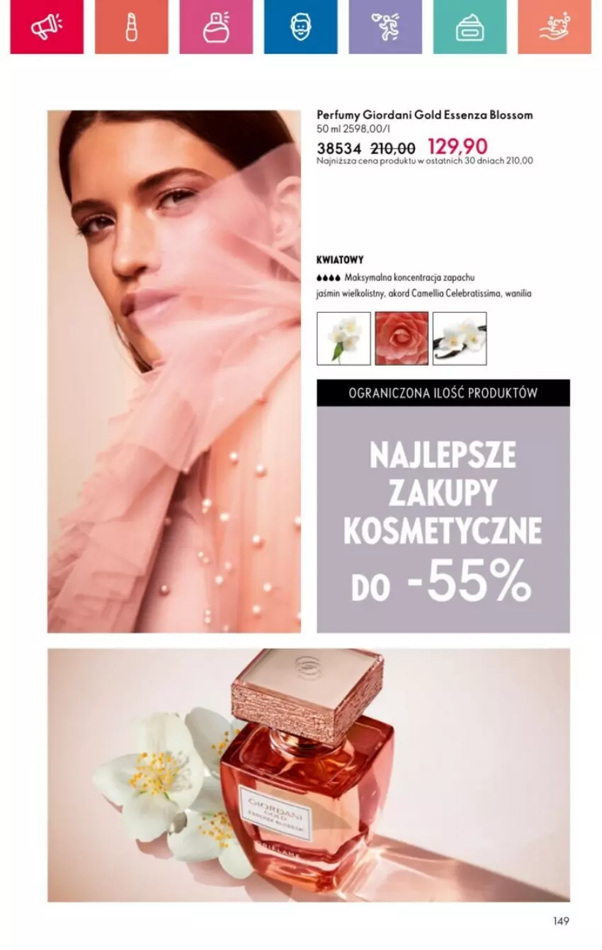 Gazetka promocyjna Oriflame - ważna 19.01 do 08.02.2025 - strona 56 - produkty: Giordani Gold, Perfum