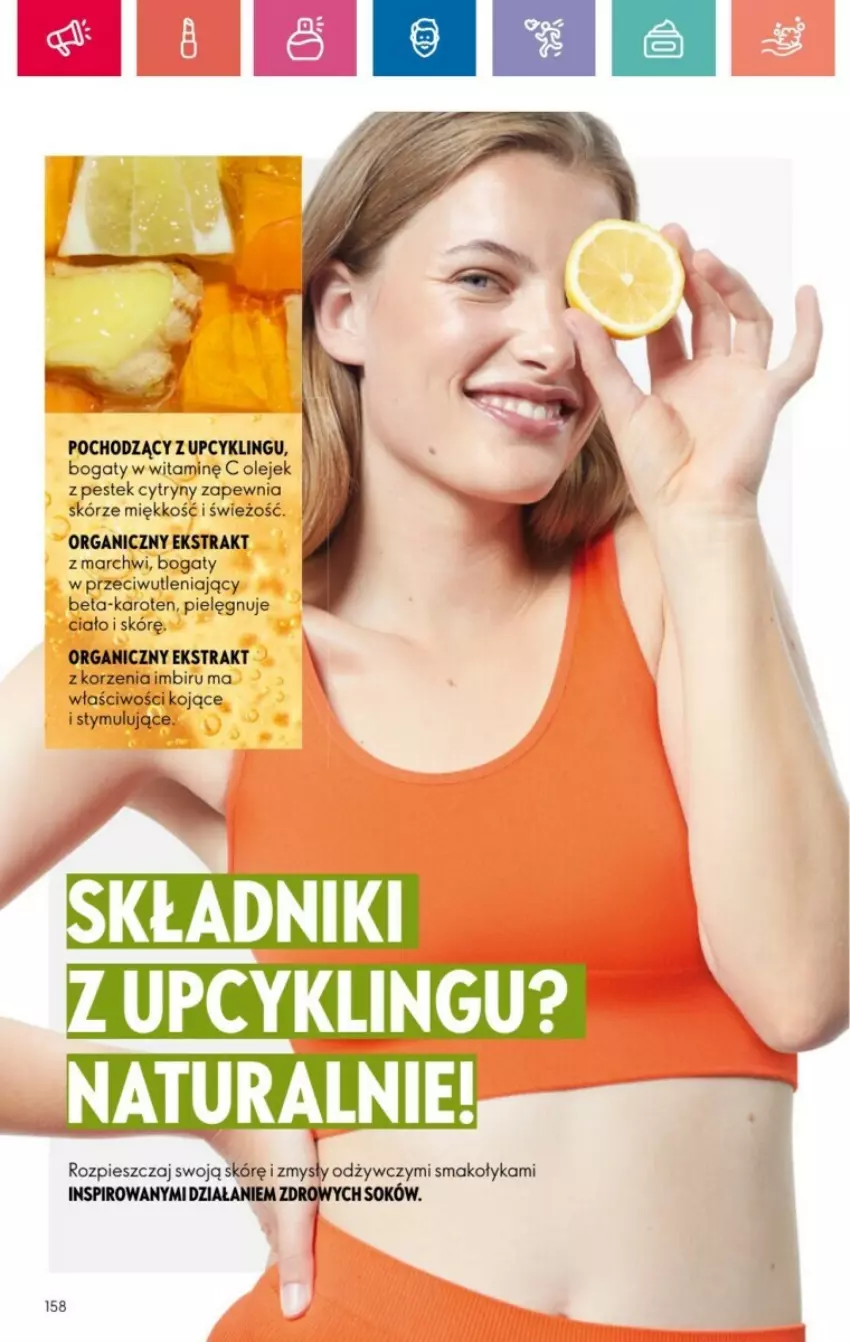 Gazetka promocyjna Oriflame - ważna 19.01 do 08.02.2025 - strona 66 - produkty: Cytryny, Imbir, Olej, Sok, Stek