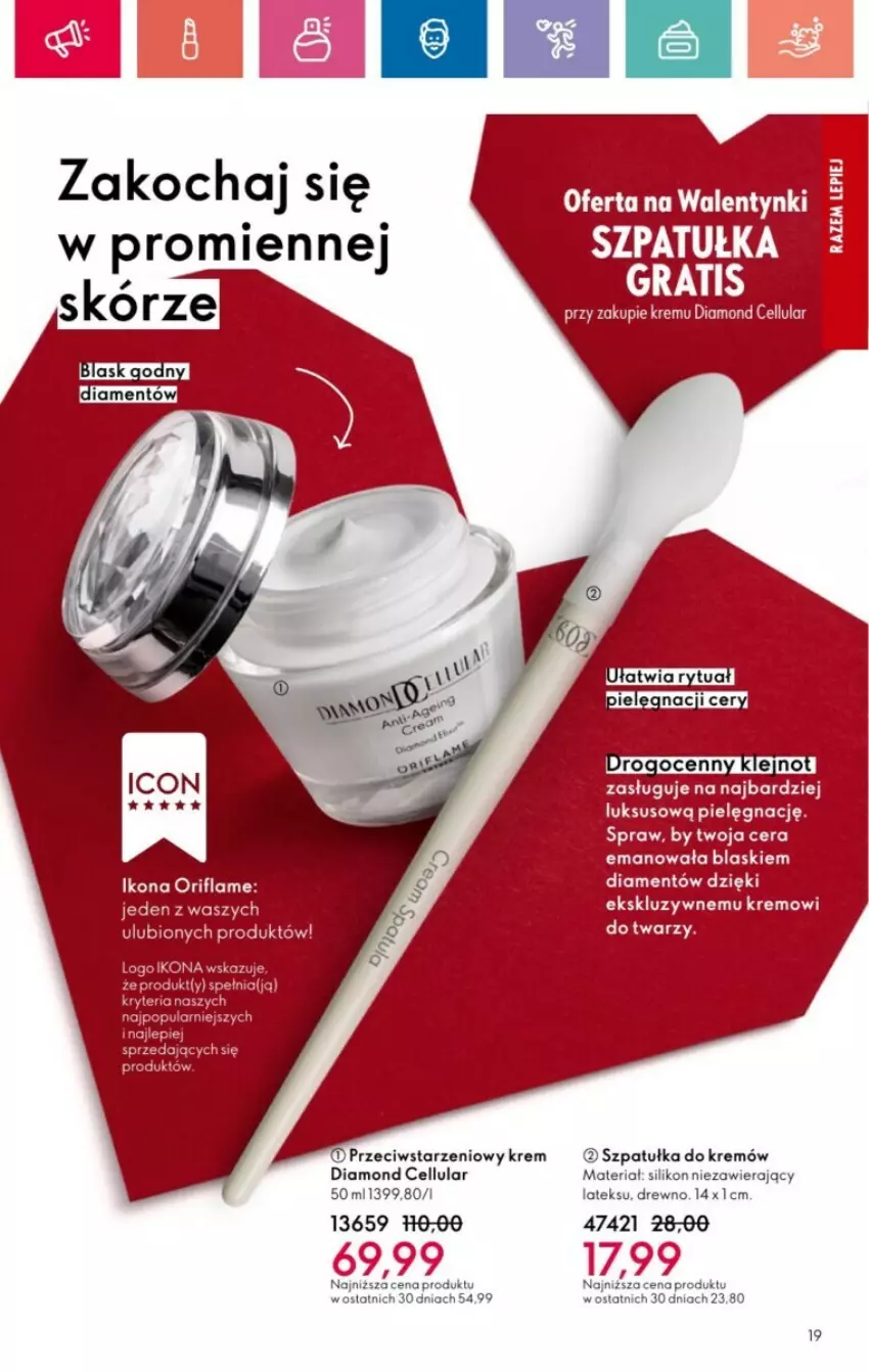 Gazetka promocyjna Oriflame - ważna 19.01 do 08.02.2025 - strona 76 - produkty: Diamond Cellular, Klej, Oriflame