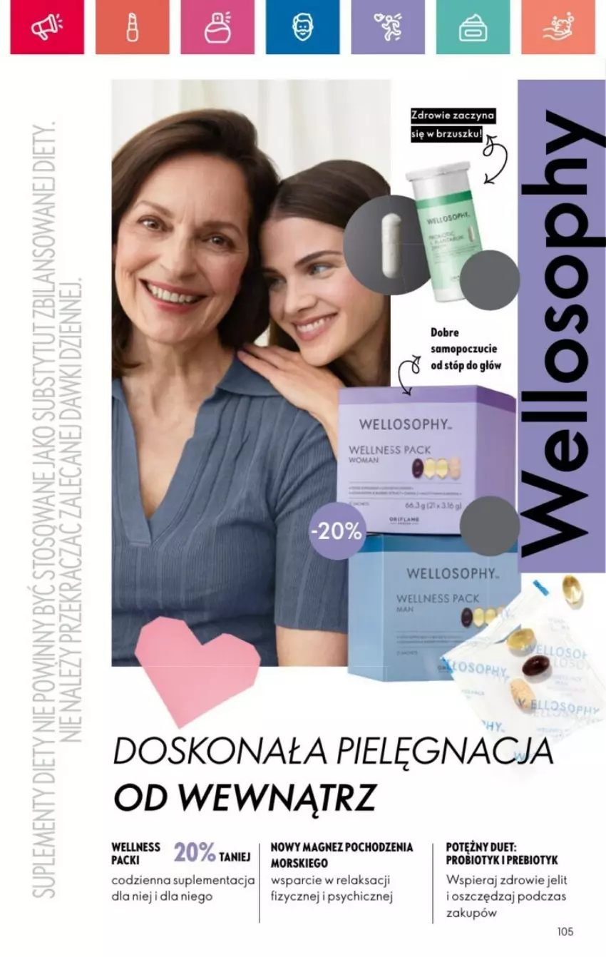 Gazetka promocyjna Oriflame - ważna 19.01 do 08.02.2025 - strona 8 - produkty: Magnez, Probiotyk, Zdrowie