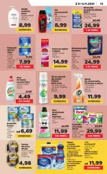 Gazetka promocyjna Netto - Gazetka spożywcza - Gazetka - ważna od 06.11 do 06.11.2021 - strona 13 - produkty: Mydło w płynie, Sól, Pur, Gra, Cif, Do mycia naczyń, Spray do czyszczenia, Pampers, Finish, Tablet, Płyn nabłyszczający, Majtki, Persil, Sati, Purina, Pasta do zębów, Płyn do mycia naczyń, Dove, Odświeżacz do zmywarki, Sheba, Silan, Płyn do płukania, Always, Podpaski, Gillette, Fairy, Płyn do mycia, Pieluchomajtki, Mydło, Zmywarki, Colgate, Kapsułki do prania, Always Ultra, LG, Fa