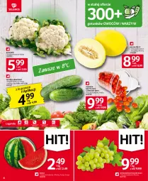 Gazetka promocyjna Selgros - Oferta spożywcza - Gazetka - ważna od 26.07 do 26.07.2023 - strona 4 - produkty: Kalafior, Sok, Ogórek, Arbuz, Wino, Grunt, Melon