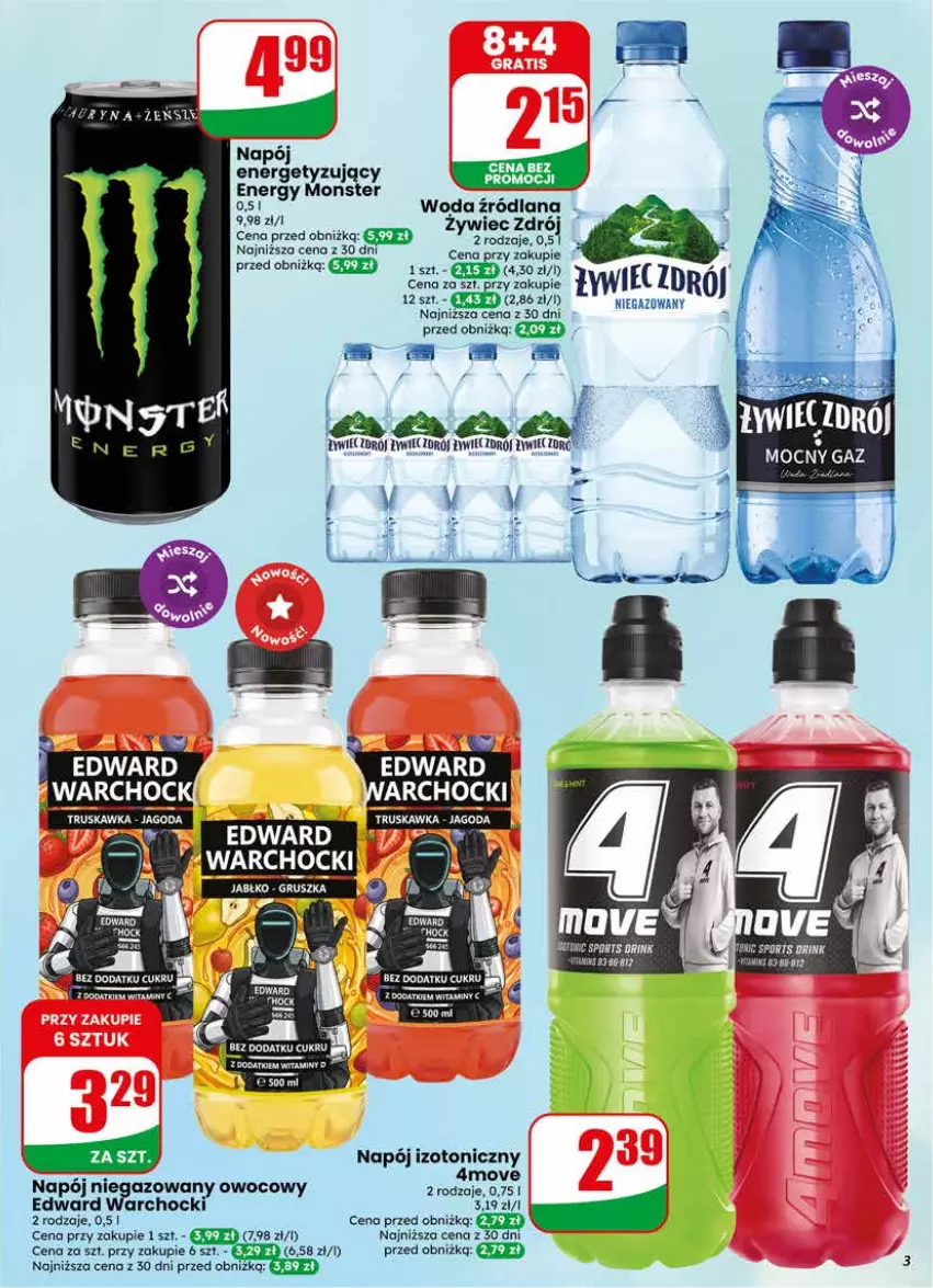 Gazetka promocyjna Dino - Gazetka 25 / 2026 - ważna 17.06 do 23.06.2026 - strona 3 - produkty: LANA, Napój, Napój izotoniczny