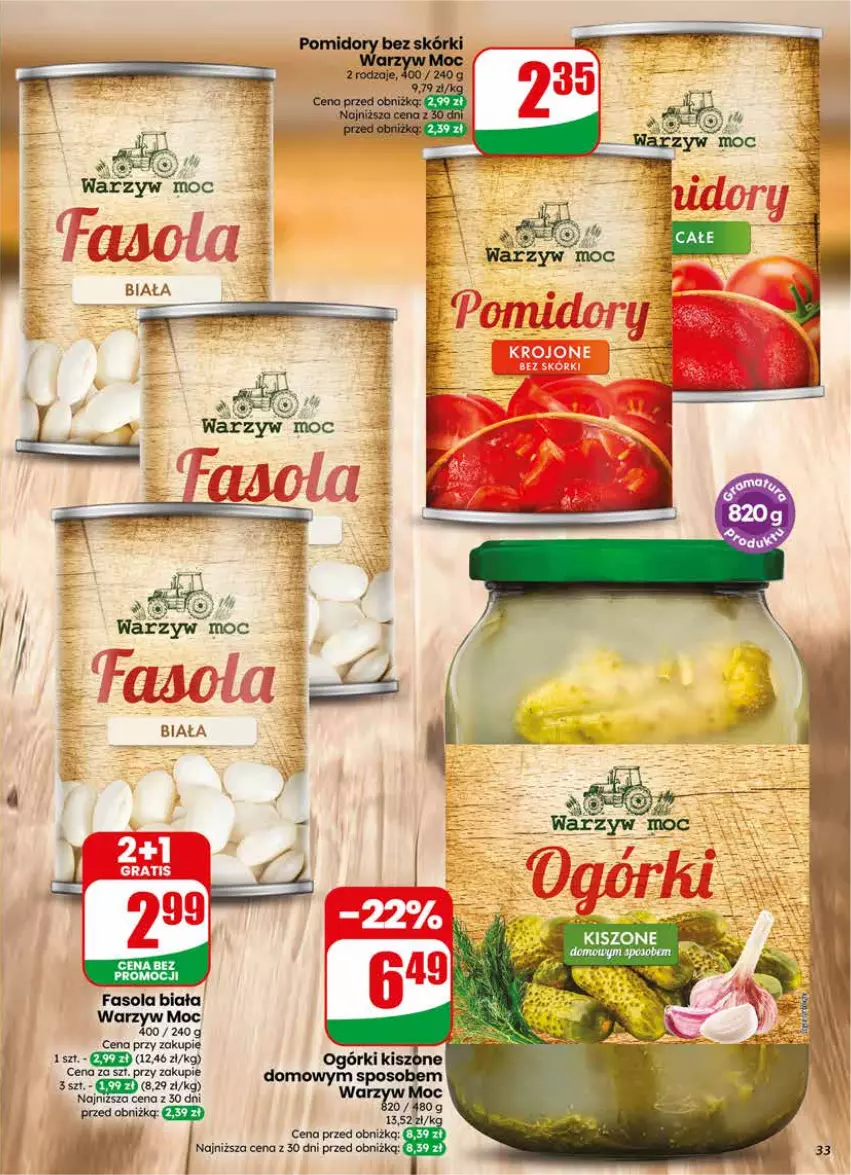 Gazetka promocyjna Dino - Gazetka 25 / 2026 - ważna 17.06 do 23.06.2026 - strona 33 - produkty: Fa, Fasola