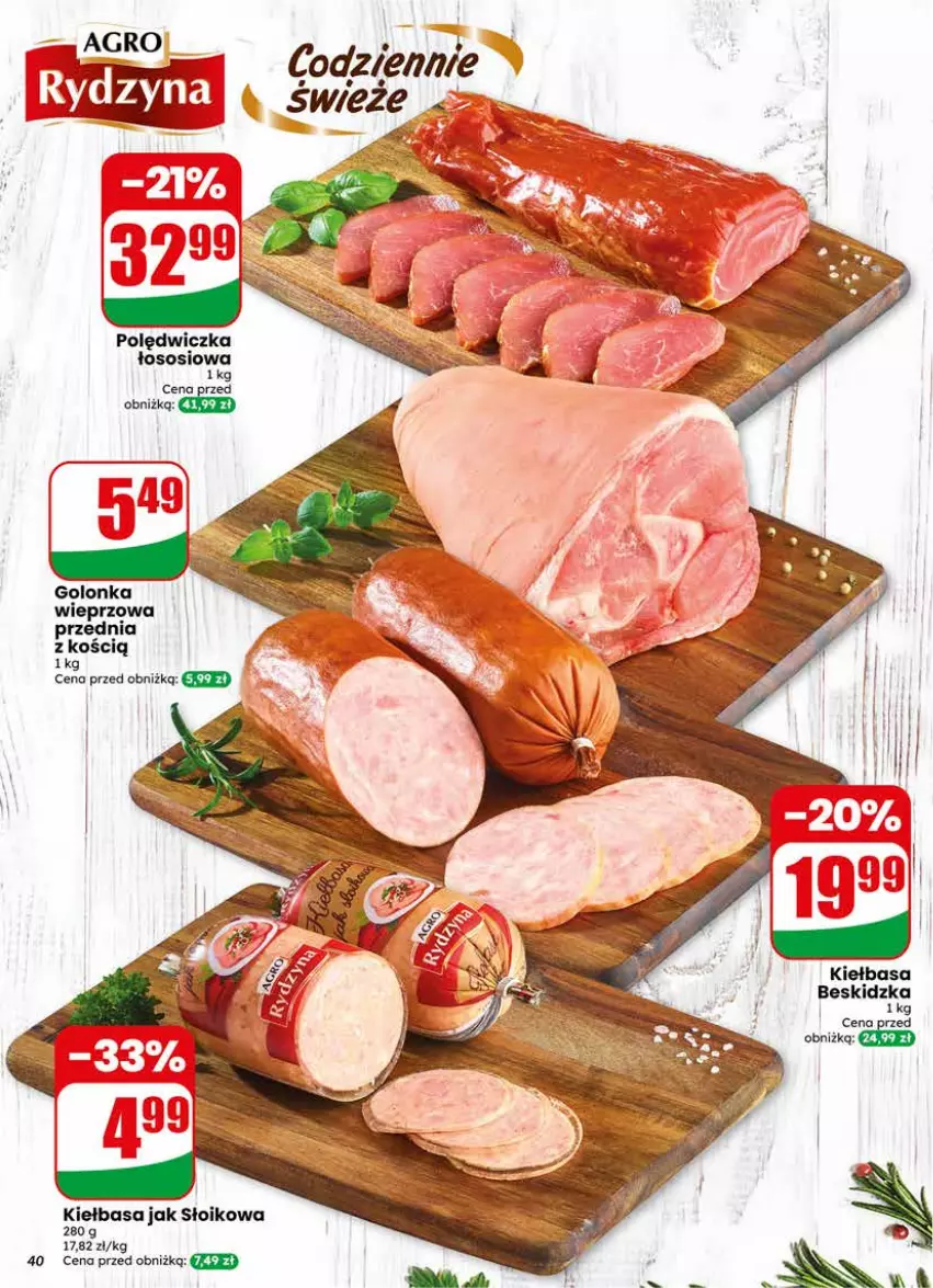 Gazetka promocyjna Dino - Gazetka 25 / 2026 - ważna 17.06 do 23.06.2026 - strona 40 - produkty: Kiełbasa, Sos