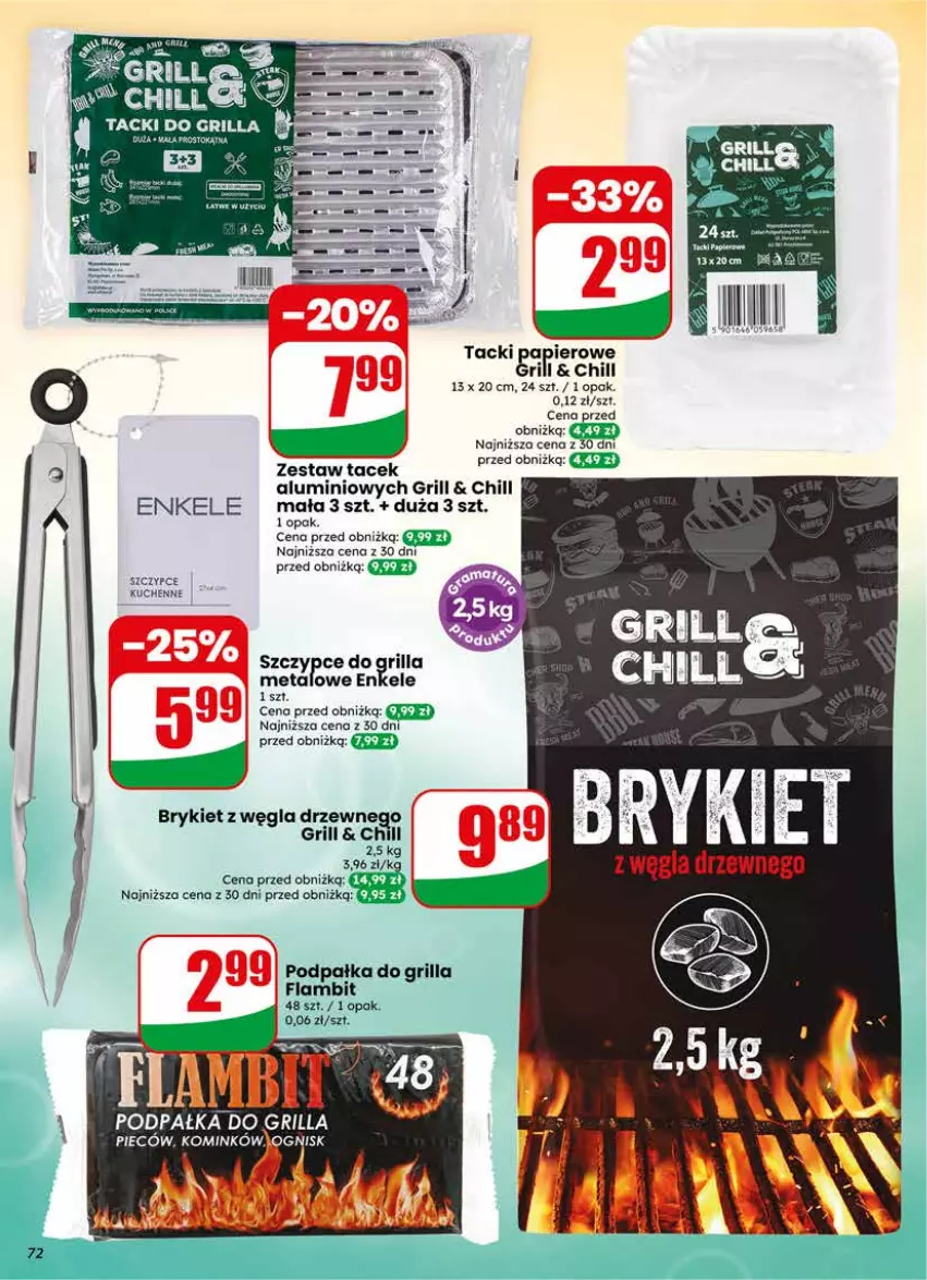 Gazetka promocyjna Dino - Gazetka 25 / 2026 - ważna 17.06 do 23.06.2026 - strona 72 - produkty: Grill, Piec, Szczypce