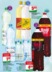 Gazetka promocyjna Dino - Gazetka 25 / 2026 - Gazetka - ważna od 23.06 do 23.06.2026 - strona 2 - produkty: Hoop, Mus, Schweppes, Napój gazowany, Szyna, Woda, Napój