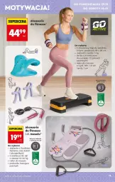Gazetka promocyjna Biedronka - Okazje Tygodnia - Gazetka - ważna od 09.01 do 09.01.2026 - strona 17 - produkty: Akcesoria do fitnessu, Top, Por, Roller, Poduszka