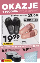 Gazetka promocyjna Biedronka - Okazje tygodnia - Gazetka - ważna od 08.09 do 08.09.2021 - strona 1 - produkty: Klapki, Kołdra, Fa