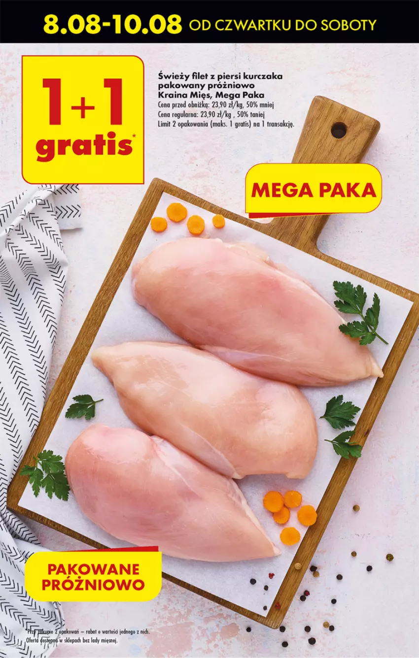 Gazetka promocyjna Biedronka - Od czwartku - ważna 08.08 do 14.08.2024 - strona 22 - produkty: Filet z piersi kurczaka, Gra, Kurczak, Tran