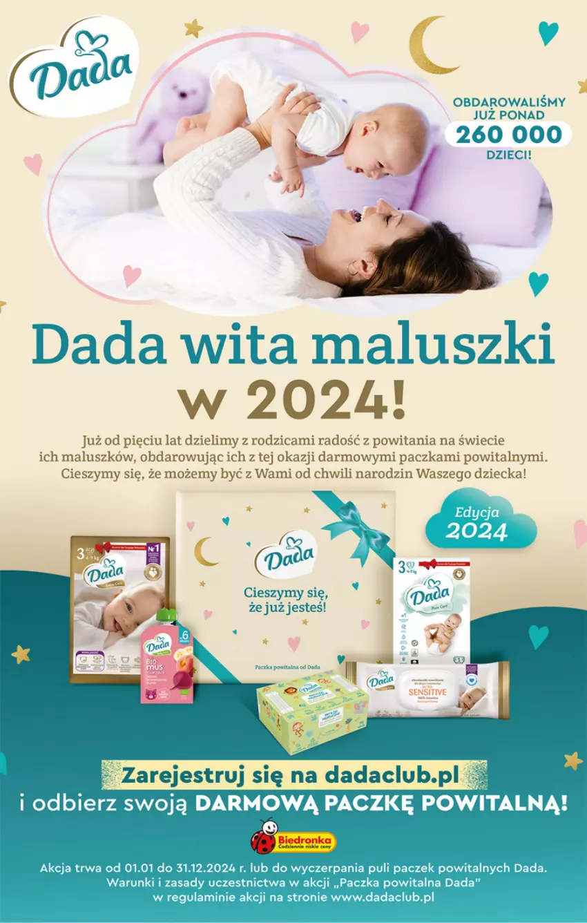 Gazetka promocyjna Biedronka - Od czwartku - ważna 08.08 do 14.08.2024 - strona 58 - produkty: Dada, Dzieci