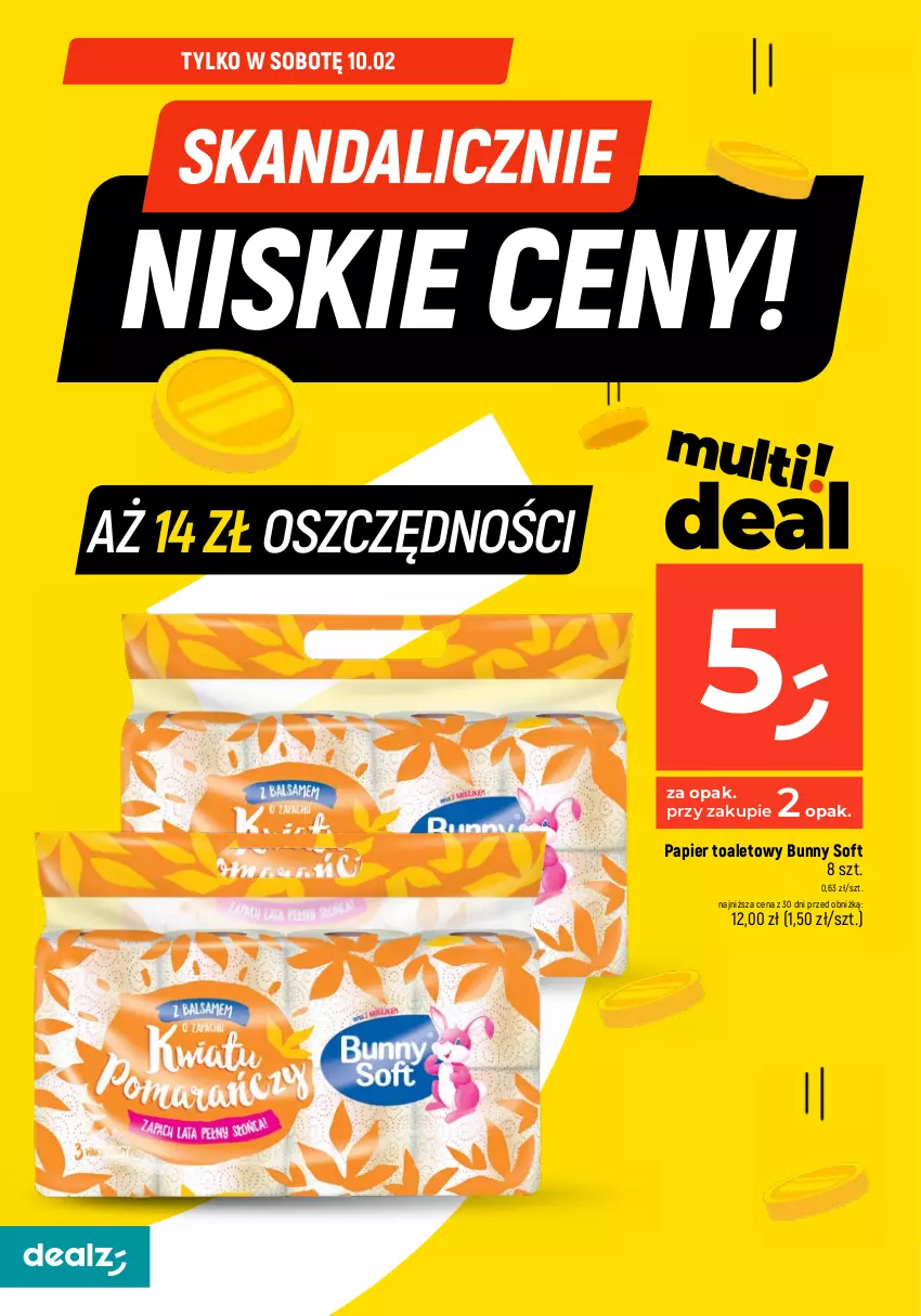 Gazetka promocyjna Dealz - MAKE A DEALZ - ważna 08.02 do 14.02.2024 - strona 8 - produkty: Finish, Papier, Papier toaletowy, Tablet, Tabletki do zmywarki, Zmywarki