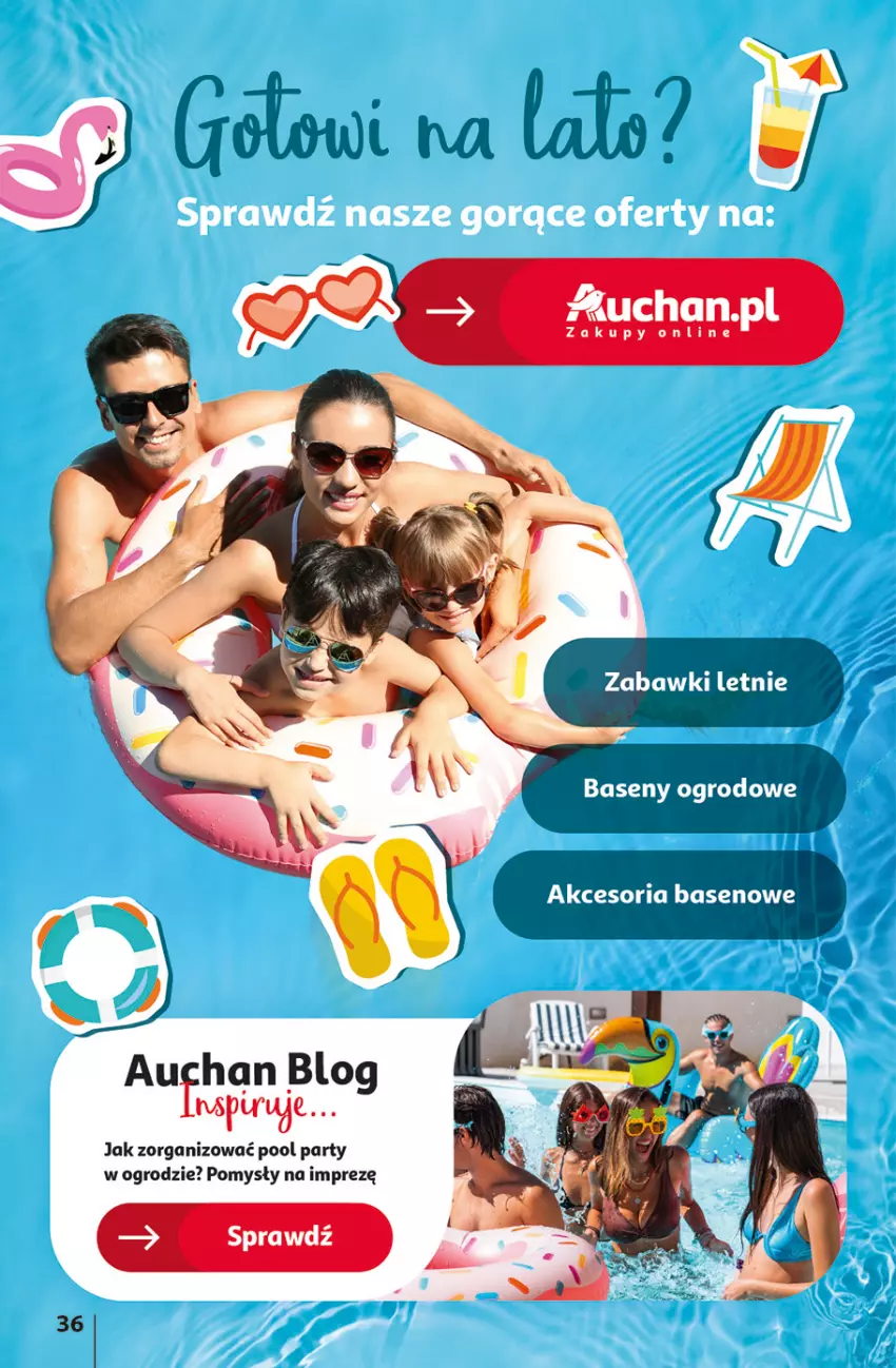 Gazetka promocyjna Auchan - Gazetka CENY W DÓŁ Hipermarket Auchan - ważna 31.05 do 05.06.2024 - strona 36 - produkty: Pur