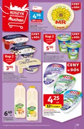 Gazetka promocyjna Auchan - Gazetka CENY W DÓŁ Hipermarket Auchan - Gazetka - ważna od 05.06 do 05.06.2024 - strona 23 - produkty: Ser, Twaróg, Mlekovita, Fanta, Deser, Słynne, Napój, Mleko, Fa