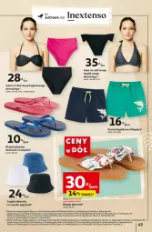 Gazetka promocyjna Auchan - Gazetka CENY W DÓŁ Hipermarket Auchan - Gazetka - ważna od 05.06 do 05.06.2024 - strona 43 - produkty: Klapki, Acer, Szorty, Cars, Czapka