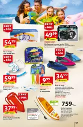 Gazetka promocyjna Auchan - Gazetka CENY W DÓŁ Hipermarket Auchan - Gazetka - ważna od 05.06 do 05.06.2024 - strona 57 - produkty: Buty do wody, Buty, Waga, Maska, Fa