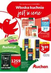 Gazetka promocyjna Auchan - Włoska kuchnia jest w cenie Hipermarkety - Gazetka - ważna od 11.05 do 11.05.2022 - strona 1 - produkty: Makaron, Sok, Koc, Tera