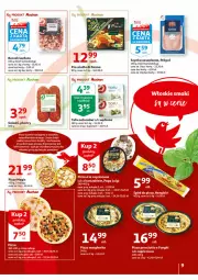 Gazetka promocyjna Auchan - Włoska kuchnia jest w cenie Hipermarkety - Gazetka - ważna od 11.05 do 11.05.2022 - strona 9 - produkty: Kurczak, Sok, Koc, Salami, Pekpol, Spód do pizzy, Prosciutto, Tofu, Szynka, Pizza, Boczek, Orka