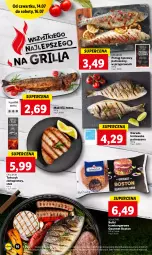Gazetka promocyjna Lidl - GAZETKA - Gazetka - ważna od 16.07 do 16.07.2022 - strona 16 - produkty: Top, Pstrąg tęczowy, Hamburger, Stek, Tusz, Burger, Pstrąg, Tuńczyk, Grill