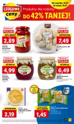 Gazetka promocyjna Lidl - GAZETKA - Gazetka - ważna od 16.07 do 16.07.2022 - strona 27 - produkty: Buraczki, Ser, Bell, Papryka, Wafle, Virtu, Kluski na parze