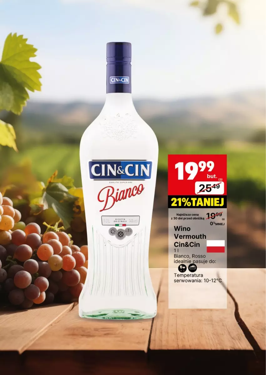 Gazetka promocyjna Delikatesy Centrum - DeliBarek DC23-DC24 - ważna 03.06 do 16.06.2024 - strona 6 - produkty: Ser, Vermouth, Wino