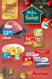 Gazetka promocyjna Auchan - Gazetka Magia Świąt Część 3 Moje Auchan - Gazetka - ważna od 06.12 do 06.12.2023 - strona 1 - produkty: Szynka wieprzowa, Kawa ziarnista, Kawa, Szynka, Kapustą, Lavazza, Lurpak, Masło