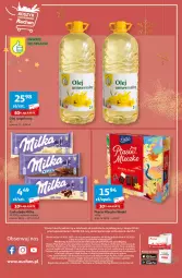 Gazetka promocyjna Auchan - Gazetka Magia Świąt Część 3 Moje Auchan - Gazetka - ważna od 06.12 do 06.12.2023 - strona 4 - produkty: Ser, Gra, Mleczko, Czekolada, Ptasie mleczko, Olej rzepakowy, Olej, Milka