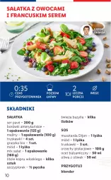Gazetka promocyjna Lidl - KATALOG FRANCJA - Gazetka - ważna od 30.07 do 30.07.2022 - strona 10 - produkty: Sałatka, Sos, Ser, Mus, Ocet balsamiczny, Blender, Truskawki, Sałat, Maliny, Miód, Bazyl, Oliwa z oliwek, Bazylia, Ocet, Musztarda
