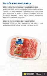 Gazetka promocyjna Lidl - KATALOG FRANCJA - Gazetka - ważna od 30.07 do 30.07.2022 - strona 9 - produkty: Majonez, Por, Salami, Jogurt, Plasterki, Sałat, Pieprz