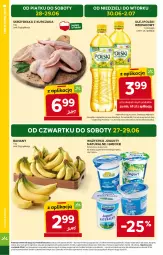 Gazetka promocyjna Stokrotka - Market - Gazetka - ważna od 03.07 do 03.07.2024 - strona 2 - produkty: Kurczak, Banany, Gra, Jogurt, Skrzydełka z kurczaka, Olej, HP