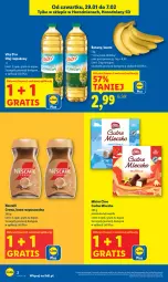 Gazetka promocyjna Lidl - Lidl w Horodnianach - Gazetka - ważna od 07.02 do 07.02.2026 - strona 2 - produkty: Banany, Kawa rozpuszczalna, Gra, Kawa, Mleczko, Olej rzepakowy, Olej