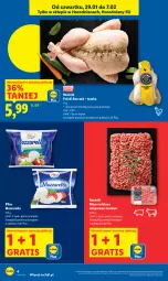 Gazetka promocyjna Lidl - Lidl w Horodnianach - Gazetka - ważna od 07.02 do 07.02.2026 - strona 4 - produkty: Mozzarella, Kurczak, Mięso mielone, Gra, Tusz, Pilos, Mięso
