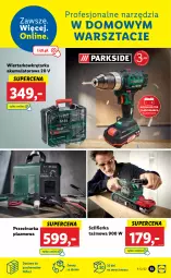 Gazetka promocyjna Lidl - GAZETKA - Gazetka - ważna od 27.03 do 27.03.2022 - strona 13 - produkty: Przecinarka, Wiertarkowkrętarka, Warka, Tarka, Wkręt, Wkrętarka, Szlifierka, Akumulator