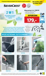 Gazetka promocyjna Lidl - GAZETKA - Gazetka - ważna od 27.03 do 27.03.2022 - strona 27 - produkty: Odkurzacz, Mop, Mop parowy, Tapicerka, Pojemnik, Grill, Dywan