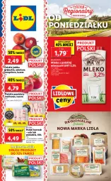 Gazetka promocyjna Lidl - GAZETKA - Gazetka - ważna od 09.06 do 09.06.2021 - strona 1 - produkty: Kurczak, Por, Jaja, Mlekovita, Pomidory, Jabłka, Mleko