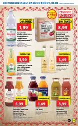 Gazetka promocyjna Lidl - GAZETKA - Gazetka - ważna od 09.06 do 09.06.2021 - strona 23 - produkty: Sok, Por, Mus, Lemoniada, Sok jabłkowy, Muszynianka, Smoothie, Bazyl, Woda mineralna, Woda, Magnez, Imbir