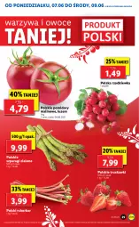 Gazetka promocyjna Lidl - GAZETKA - Gazetka - ważna od 09.06 do 09.06.2021 - strona 29 - produkty: Warzywa, Truskawki, Warzywa i owoce, Owoce, Pomidory, Rzodkiewka
