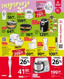 Gazetka promocyjna Selgros - Oferta przemysłowa - Gazetka - ważna od 01.06 do 01.06.2022 - strona 17 - produkty: Mikser z misą, Ser, Blender, Kosz, Gofrownica, Mikser, Lody, Robot, Popcorn, Pokrywa