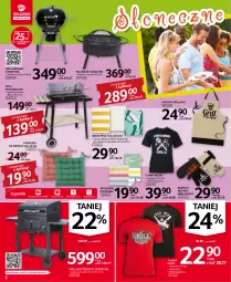 Gazetka promocyjna Selgros - Oferta przemysłowa - Gazetka - ważna od 01.06 do 01.06.2022 - strona 2 - produkty: Por, Gra, Palenisko, T-shirt, Wełna, Krzesło, Grill, Obrus, Poduszka, Fa