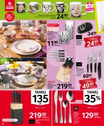 Gazetka promocyjna Selgros - Oferta przemysłowa - Gazetka - ważna od 01.06 do 01.06.2022 - strona 20 - produkty: Ser, Noż, Ostrzałka do noży, Nóż uniwersalny, Widelec, Marilyn, Talerz, Talerz deserowy, Whisky, Szklanka, Kubek, Deser, Mango