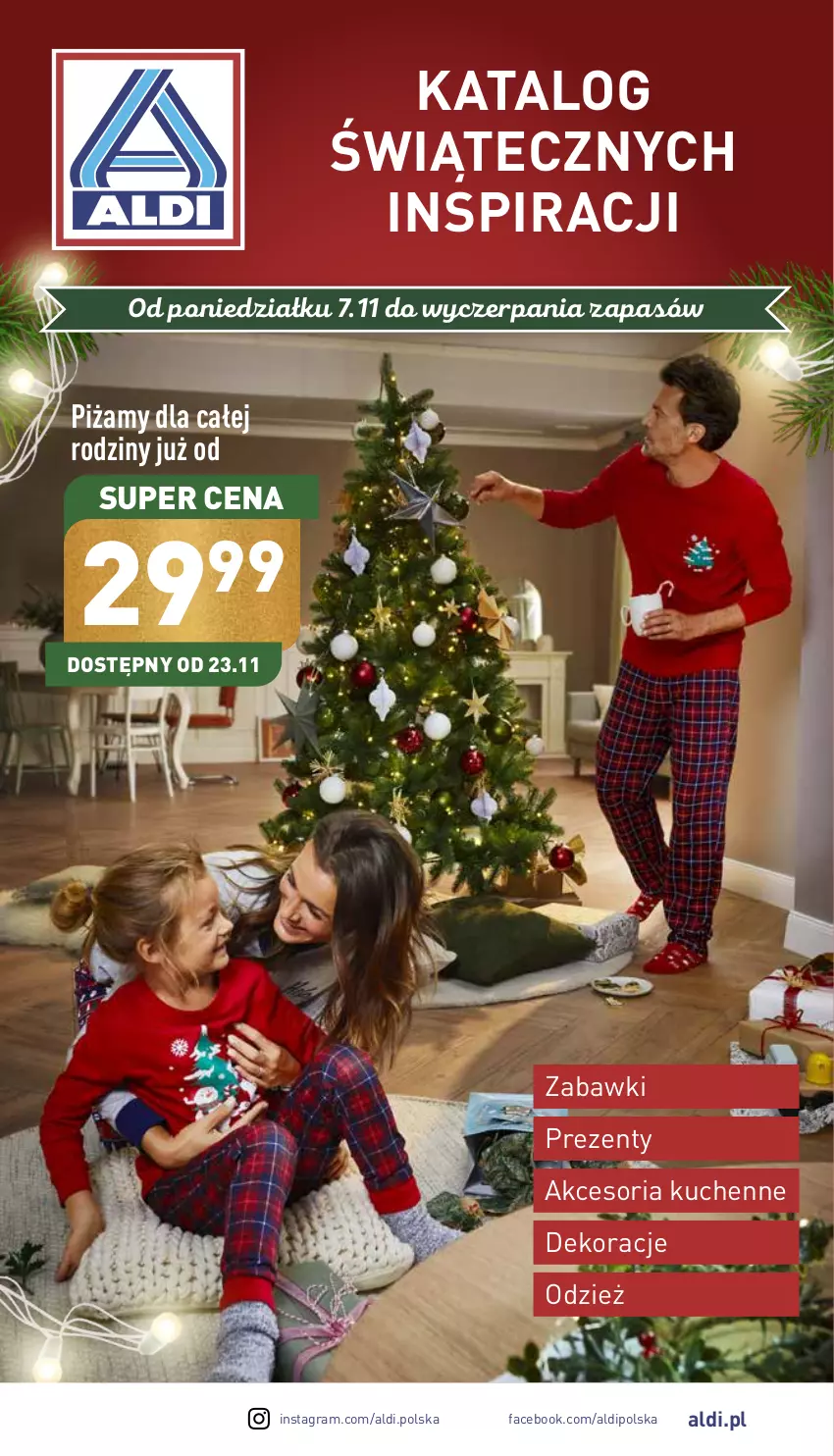 Gazetka promocyjna Aldi - Katalog świąteczny - ważna 07.11 do 24.12.2022 - strona 1 - produkty: Fa, Gra