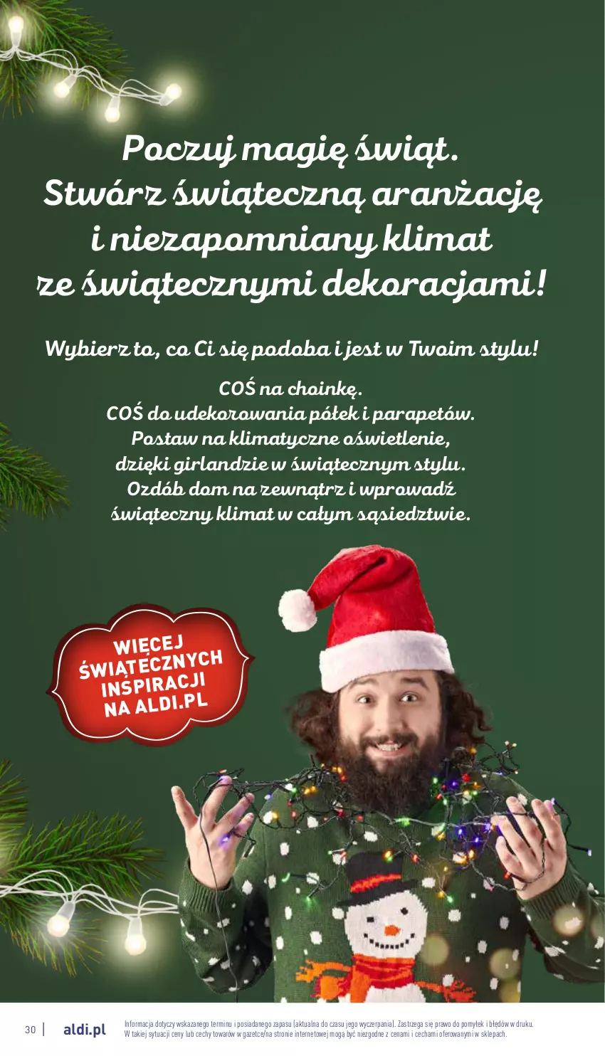 Gazetka promocyjna Aldi - Katalog świąteczny - ważna 07.11 do 24.12.2022 - strona 30