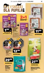 Gazetka promocyjna Netto - Artykuły spożywcze - Gazetka - ważna od 02.05 do 02.05.2023 - strona 15 - produkty: Pur, Gra, Whiskas, Friskies, Purina, Przysmaki