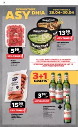 Gazetka promocyjna Netto - Artykuły spożywcze - Gazetka - ważna od 02.05 do 02.05.2023 - strona 2 - produkty: Piwa, Piwo, Ser, Gra, Lody, Kiełbasa, Kiełbasa śląska
