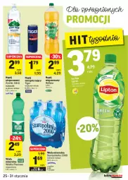 Gazetka promocyjna Intermarche - Gazetka promocyjna - Gazetka - ważna od 31.01 do 31.01.2022 - strona 23 - produkty: Tiger, Hellena, Lipton, Woda mineralna, Napój niegazowany, Staropolanka, Woda, Napój